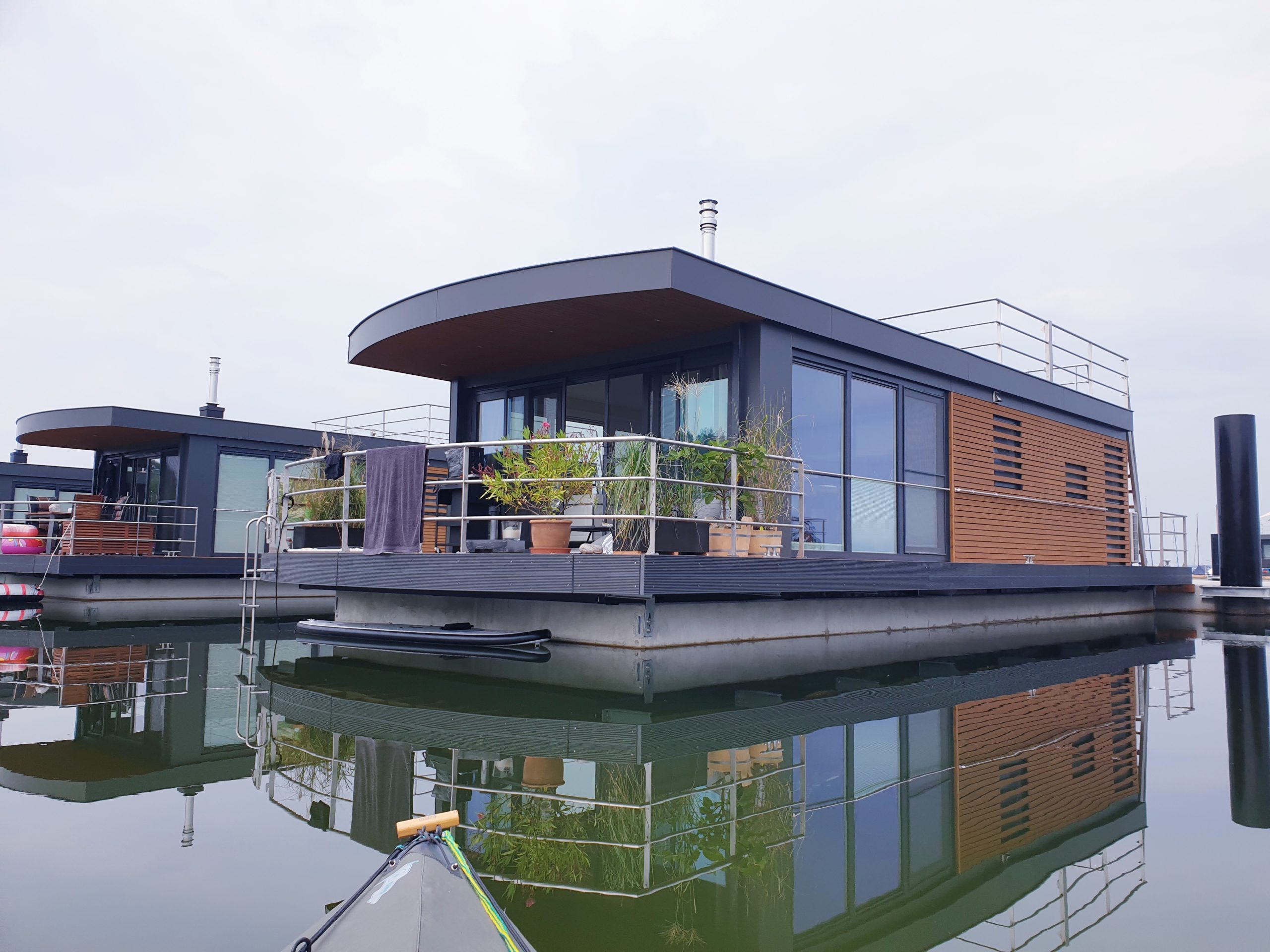 Hausboot im Lausitzer Seenland